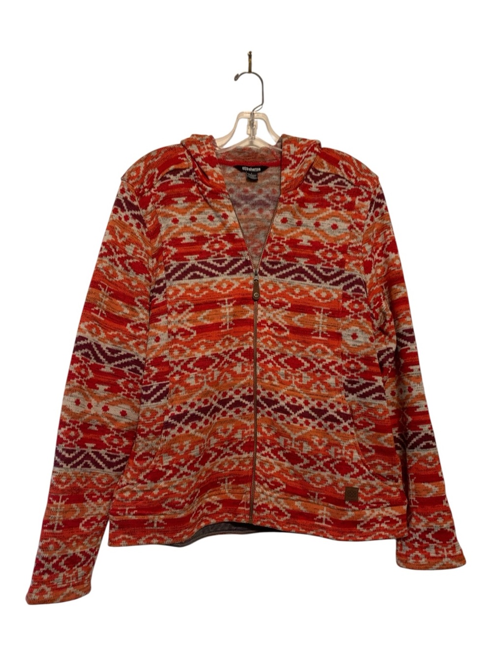 Sherpa Adventure Gear Bhutan Full Zip Hoodie L Goa Multi Fleece Aztec SW26025